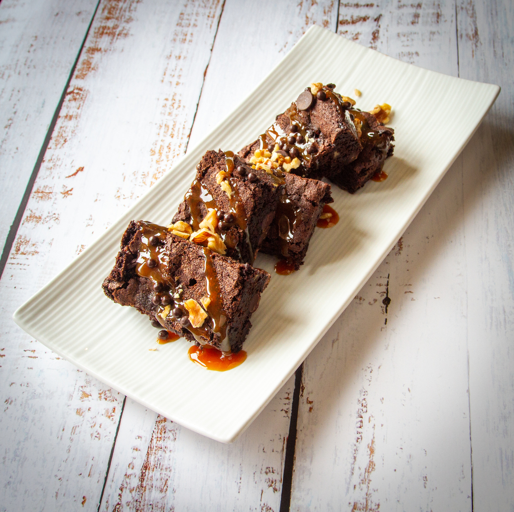 Chocolade peer brownie