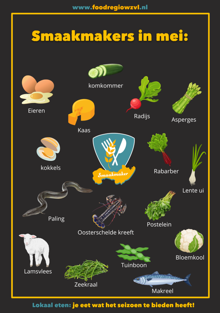 Seizoenskalender mei